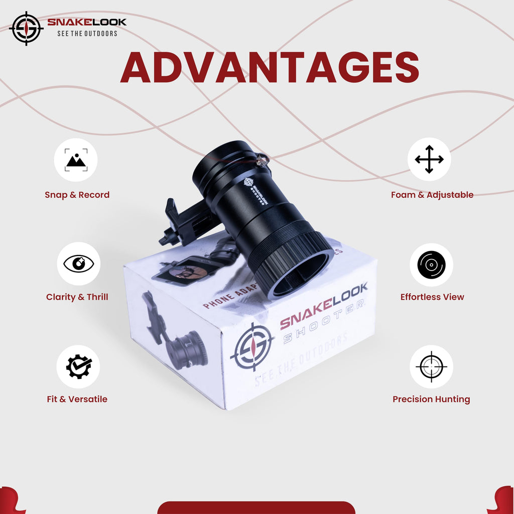 SnakeLook Bi-Pod Shooting Sticks-  Universal Bipod Sticks System