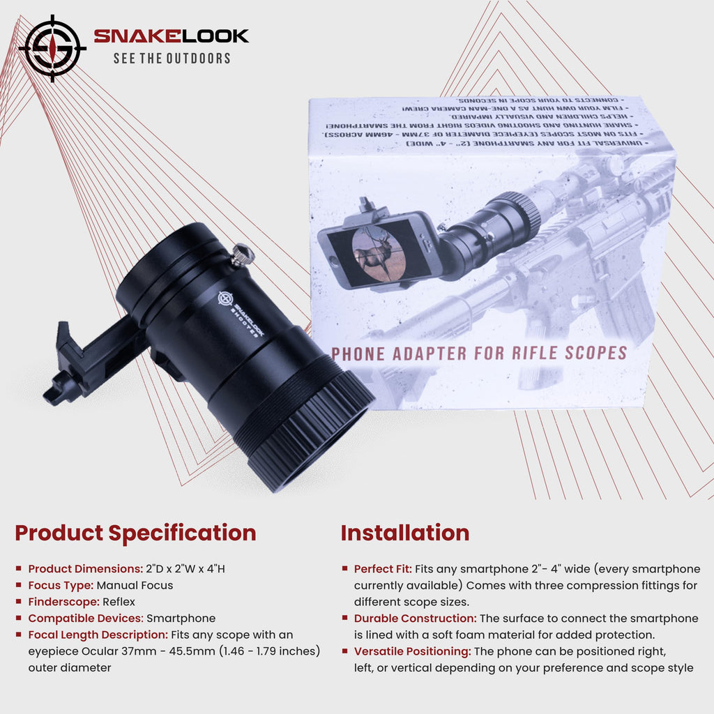 SnakeLook GEN 2 - Universal Scope Phone Adapter