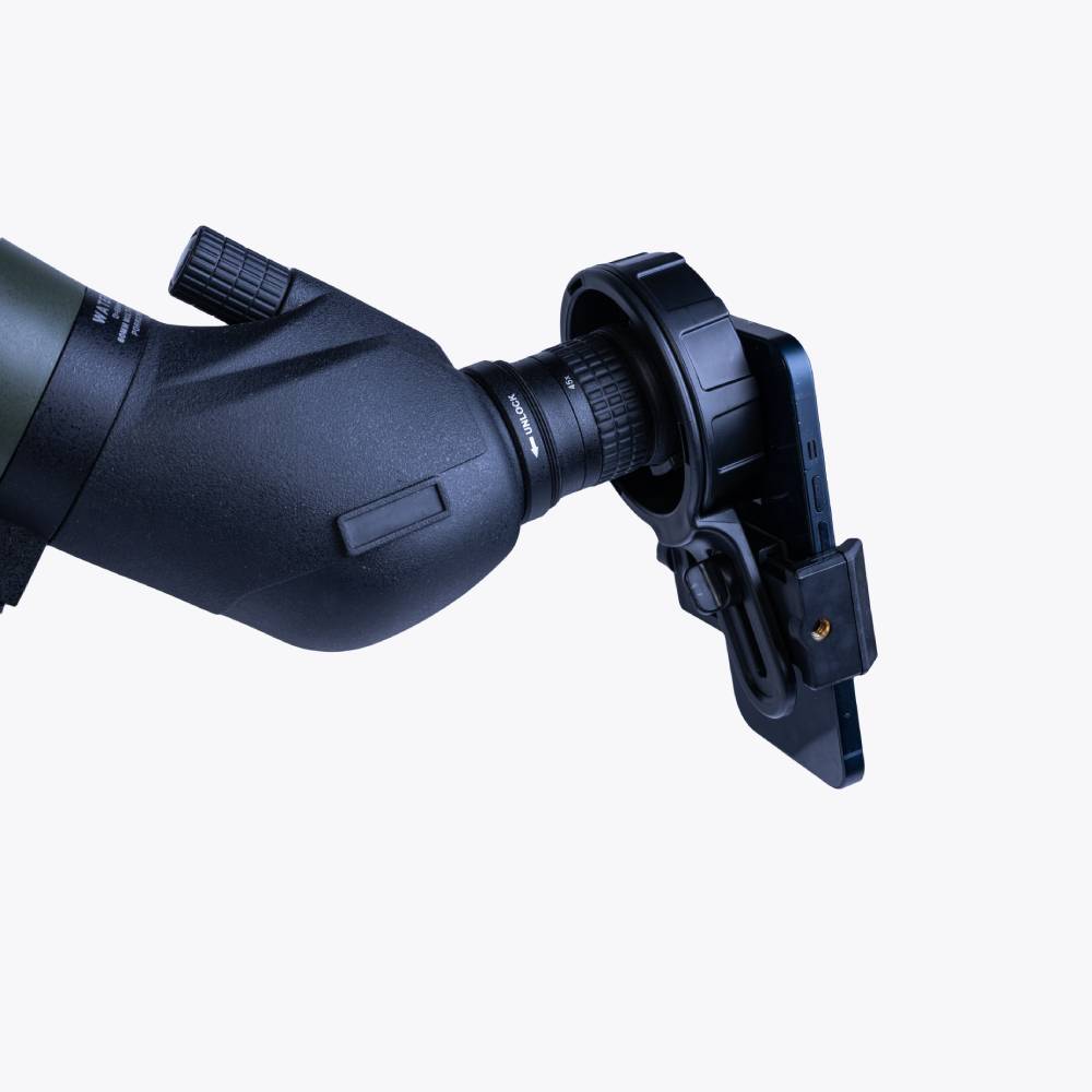 Phone adapter for spotting scope